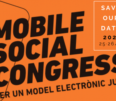 Give us a helping hand in the organization of the Mobile Social Congress 2020